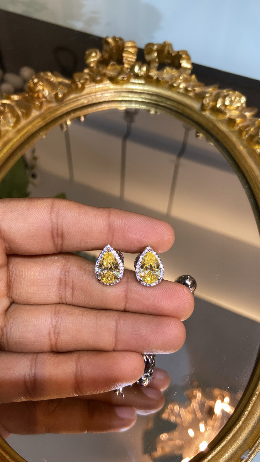Pear shape colour Earrings