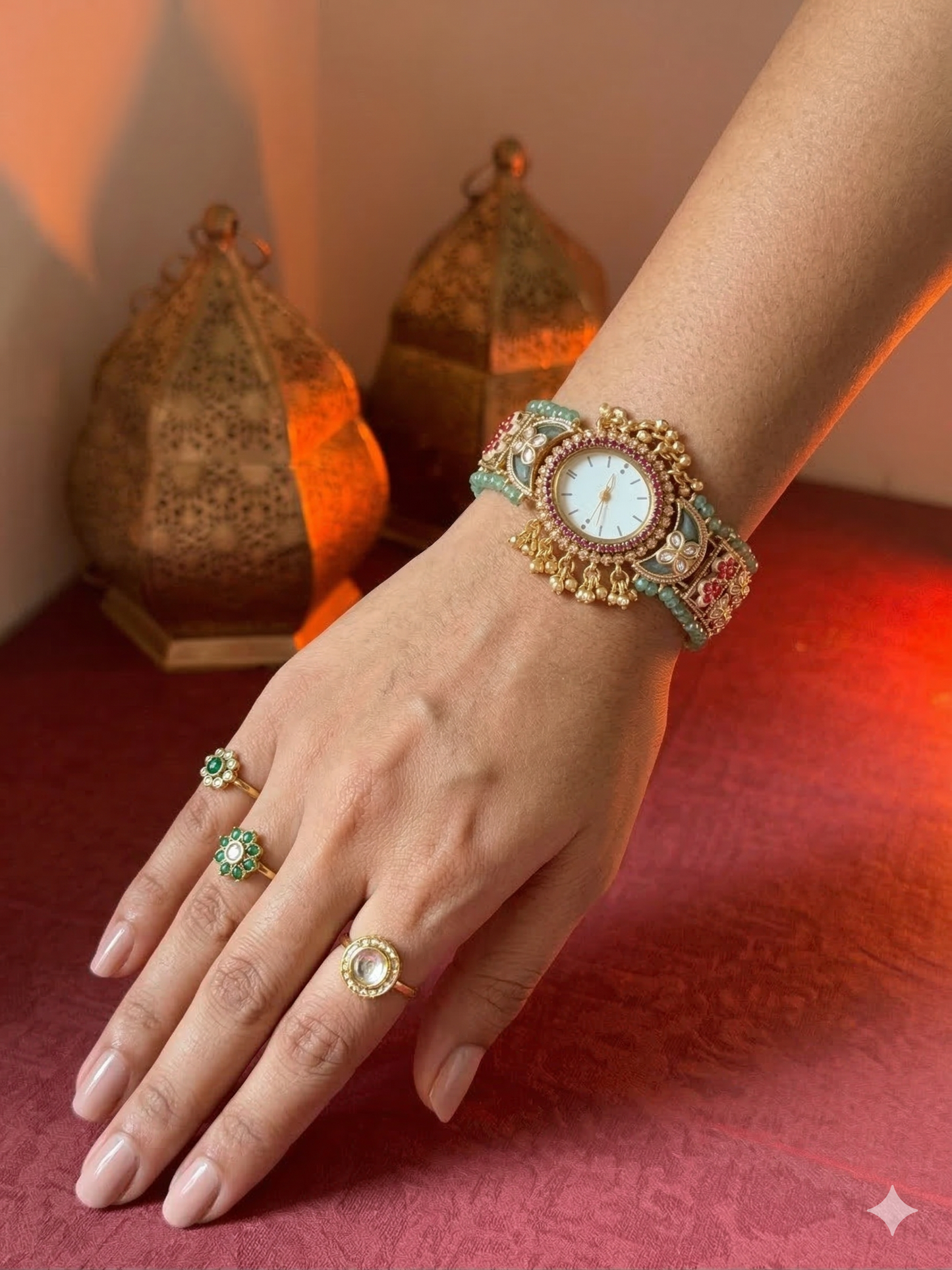 OVAL DIAL Antique designer Watch Bracelet