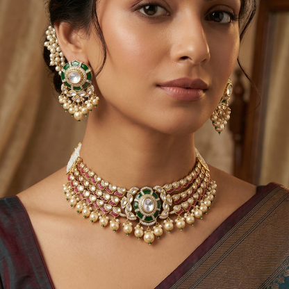 Vintage Rajwada Necklace set