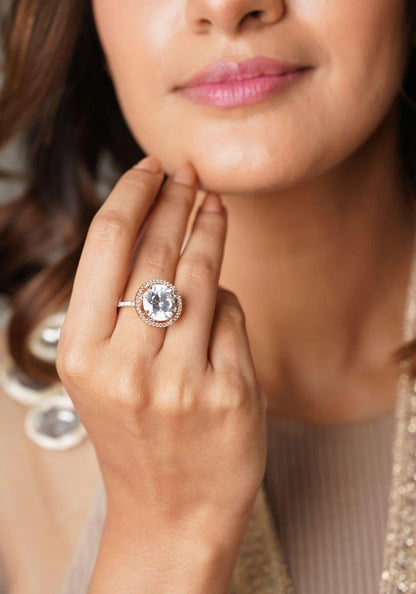 5 ct Halo Ring ❄️