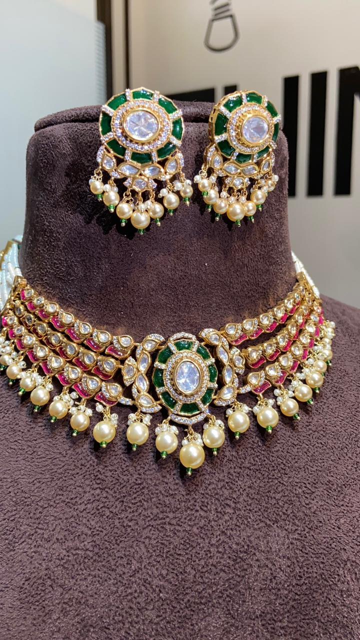 Vintage Rajwada Necklace set