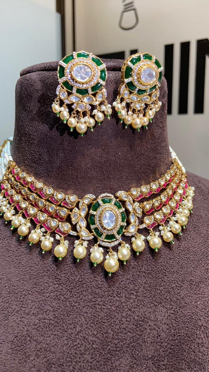 Vintage Rajwada Necklace set