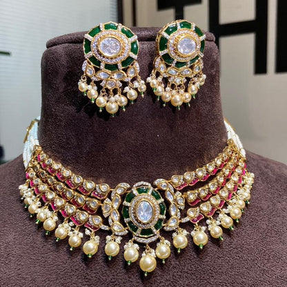Vintage Rajwada Necklace set