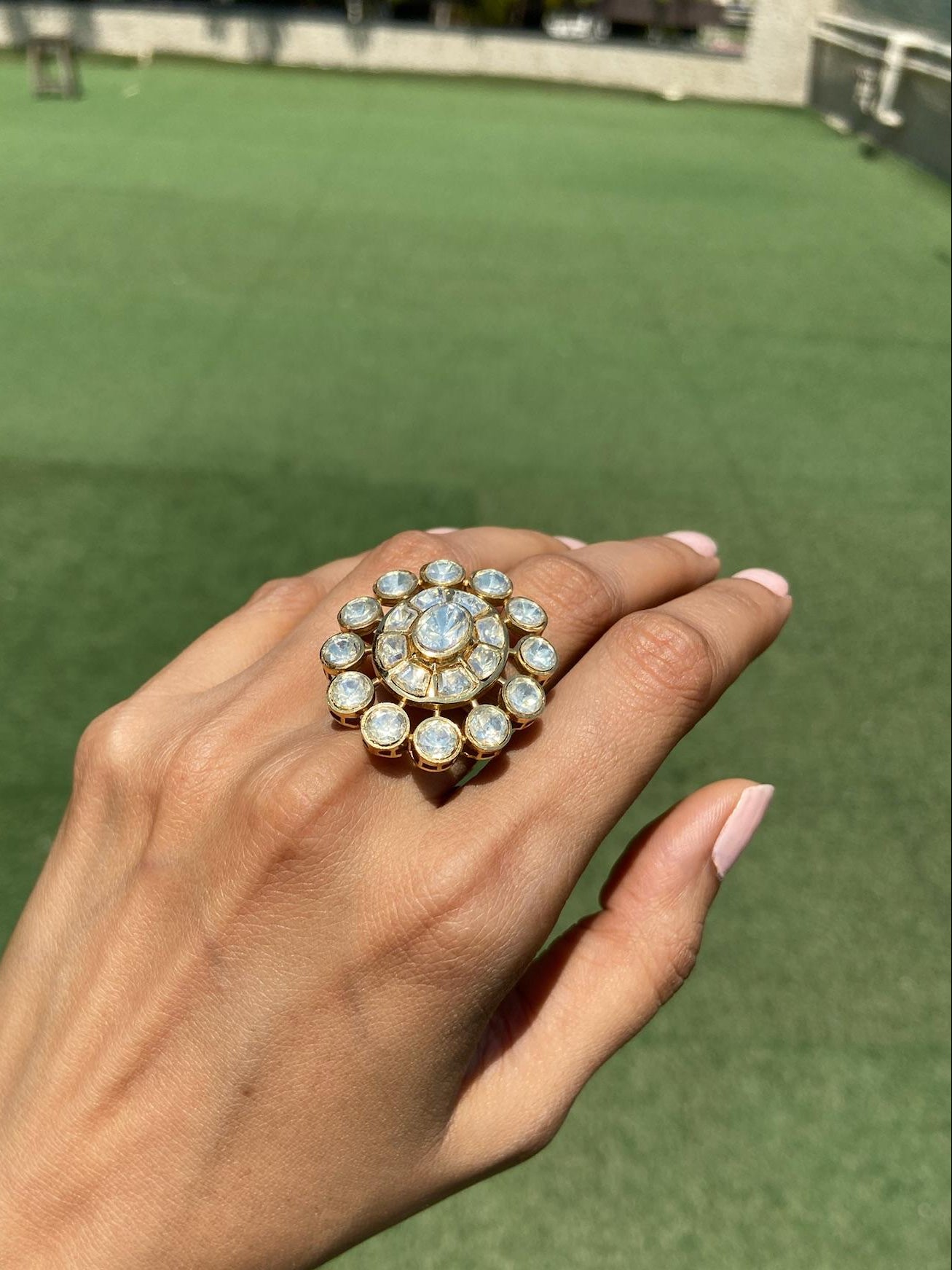 The prerna Polki Ring