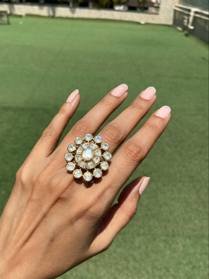 The prerna Polki Ring