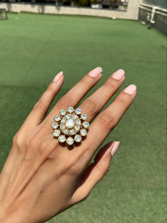 The prerna Polki Ring
