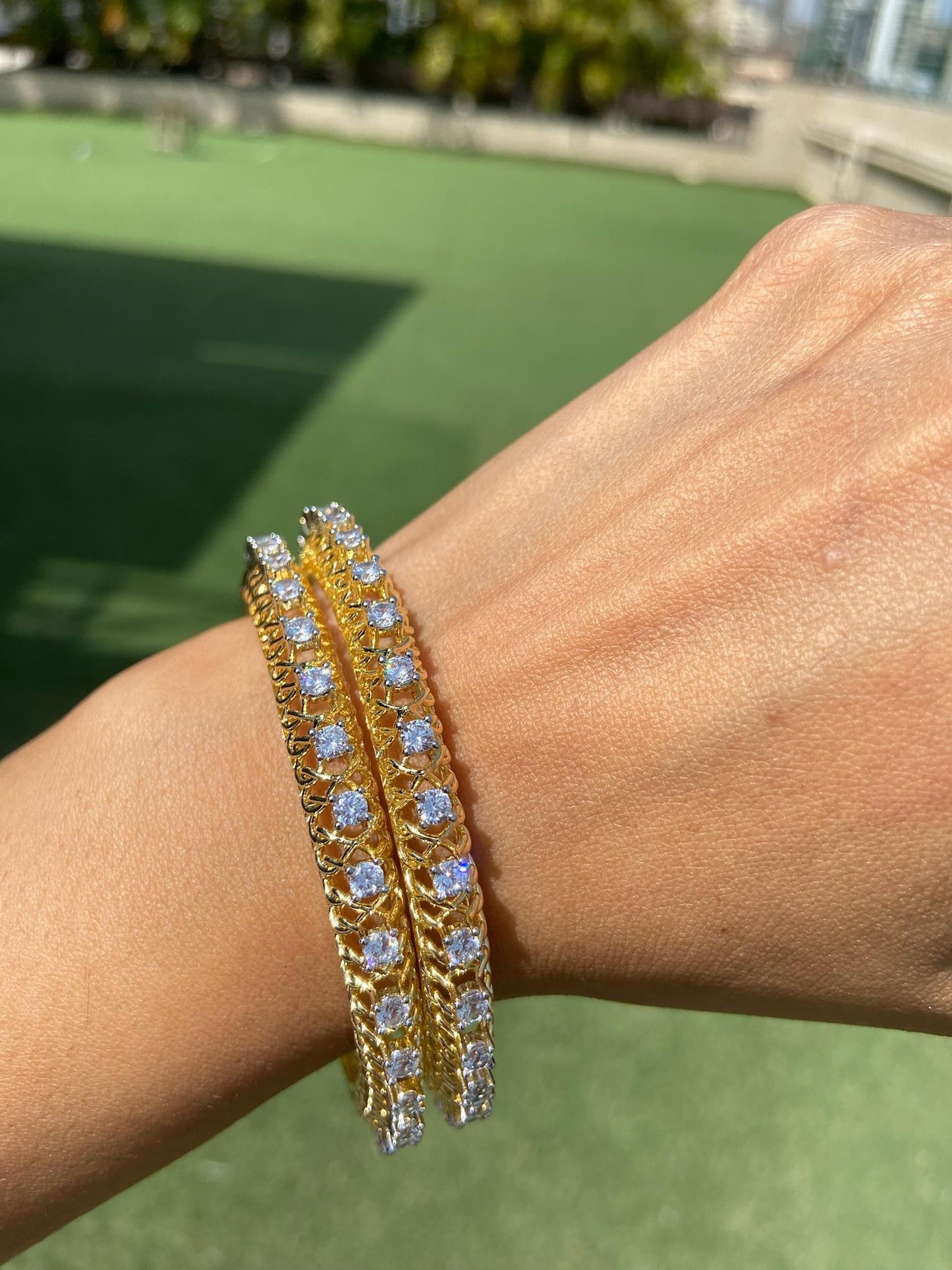 Kiran Bangles -pair - NOT OPENABLE