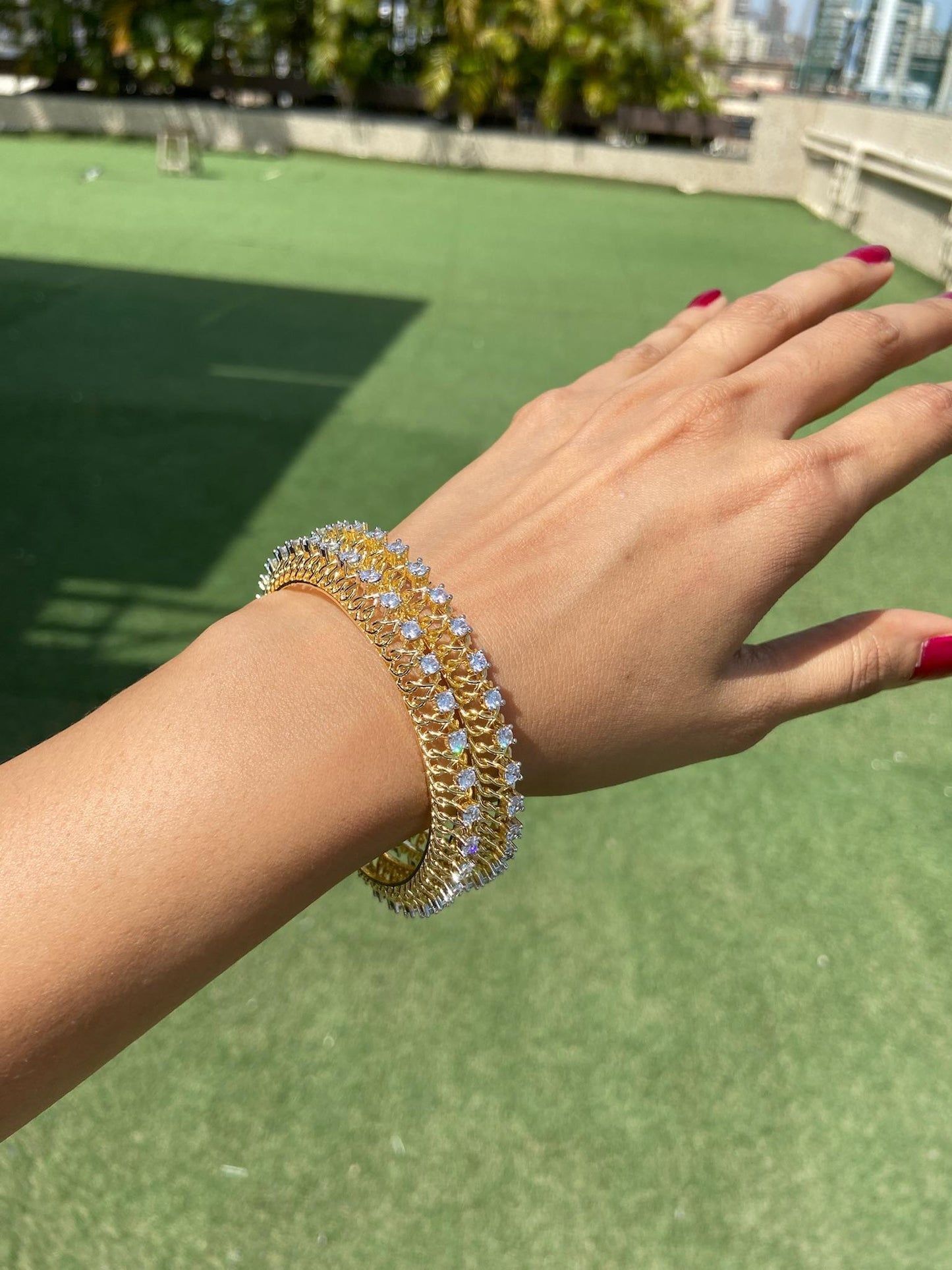 Kiran Bangles -pair - NOT OPENABLE