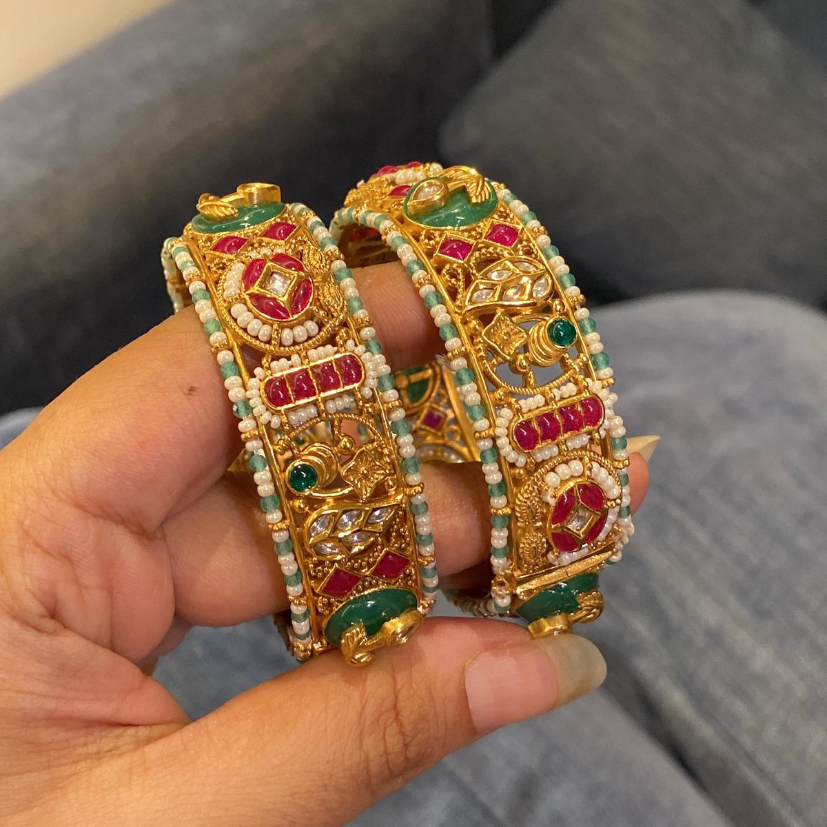 The Parijat pearl Kada
