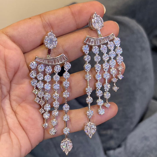 Celestial Waterfall Chandelier Earrings