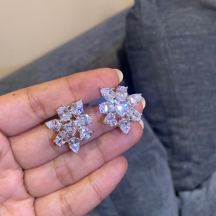 Stella Starburst Crystal Studs