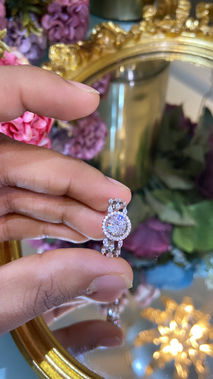 Marquise Drop Solitaire ring (Get a free gift) 🩵🩵
