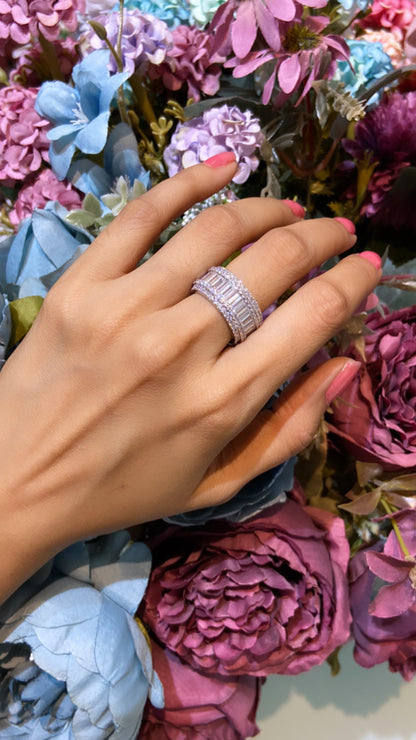 Baguette Eternity Band Ring