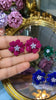 Flower Earrings (invisible setting)