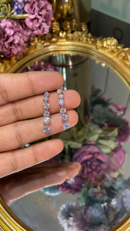 Diamond Strand earrings