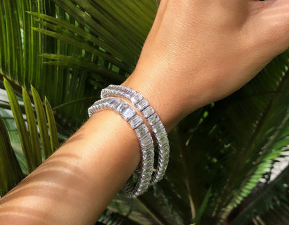 Emerald Cut Classic tennis bracelet