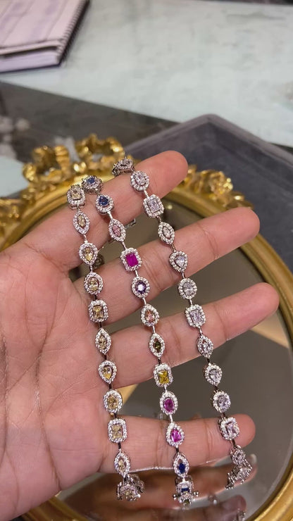 Multishape Halo bracelet