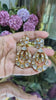 AHALYA MOISSANITE POLKI EARRINGS