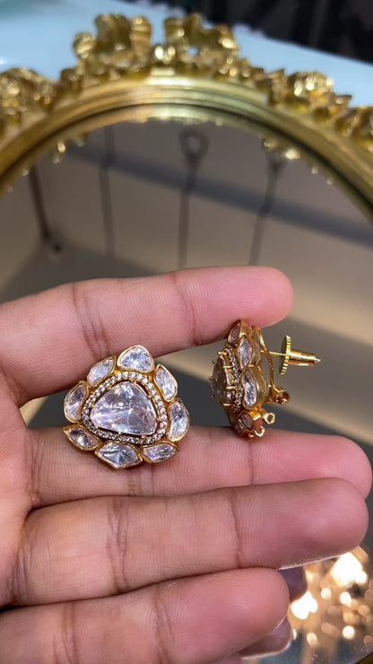 ASHYA MOISSANITE POLKI TOPS