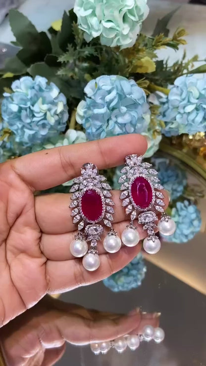 PEARL COLOUR CHANDELIERS
