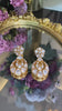 AHALYA MOISSANITE POLKI EARRINGS