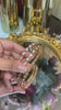Leafy MOISSANITE Polki bangles (Not openable) Pair