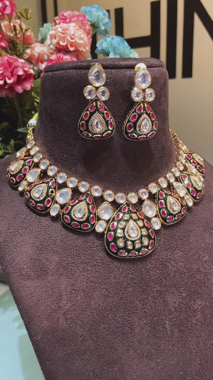 APARNA MEENA POLKI SET