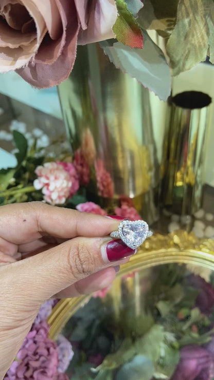 Heart Halo Love Ring