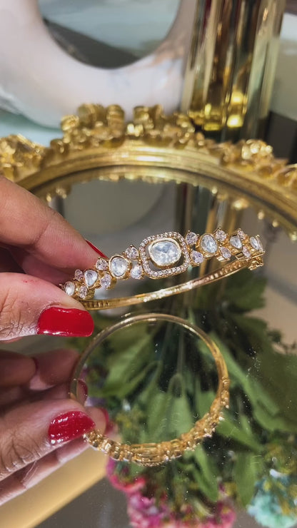 MOISSANITE POLKI DELICATE BRACELET