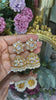 AFSHA MOISSANITE POLKI JHUMKIS