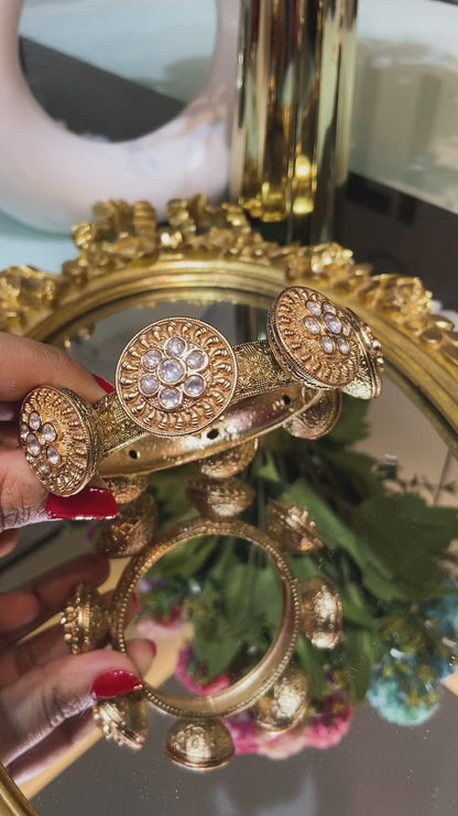 NAKSHI GOLD PACHELI Kada (SINGLE) OPENABLE