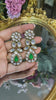 LONG KUNDAN POLKI EARRINGS