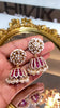 TATHA MOISSANITE POLKI JHUMKIS