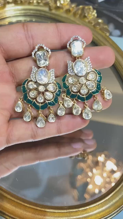 Polki Chandelier drops