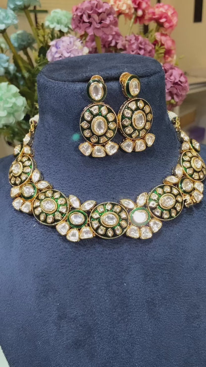 Prerna POLKI KUNDAN NECKLACE SET