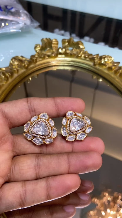 ASHYA MOISSANITE POLKI TOPS
