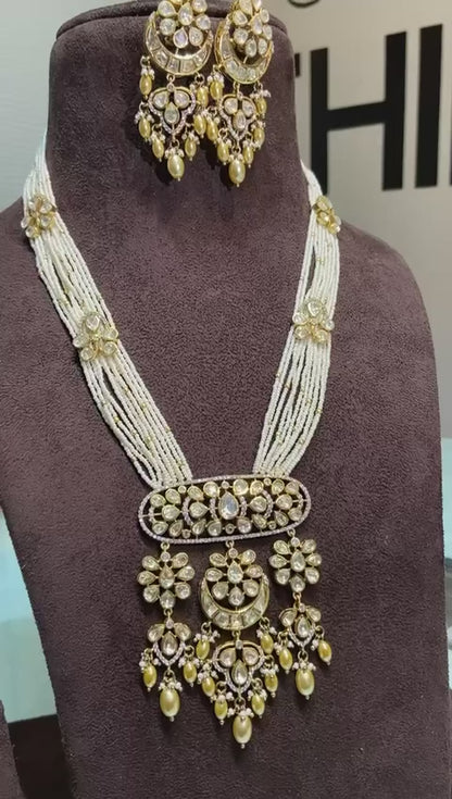 Basra Pearl Long Polki Set