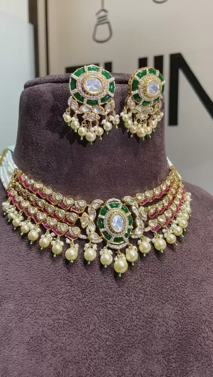 Vintage Rajwada Necklace set
