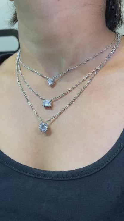 Layered Multishape necklace
