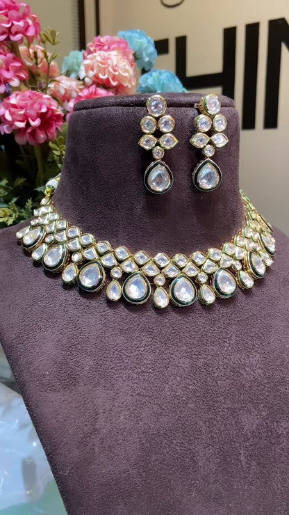 URMI KUNDAN POLKI SET