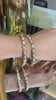 Leafy MOISSANITE Polki bangles (Not openable) Pair