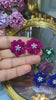 Flower Earrings (invisible setting)