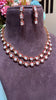 DOUBLE LINE MEENAKARI NECKLACE SET
