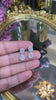 Dainty Cluster Drop earrings