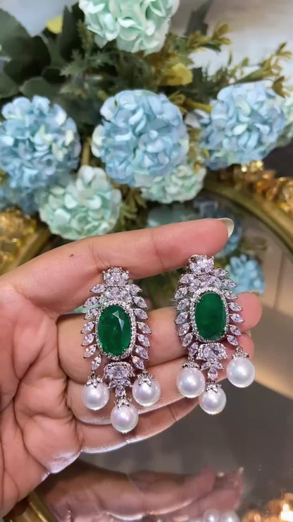 PEARL COLOUR CHANDELIERS
