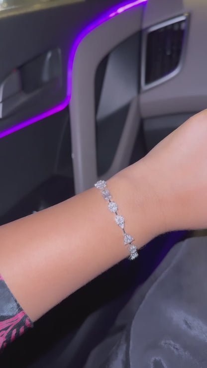 Cluster Multi shape tennis bracelet 🔝🎀