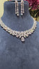 Festive Collar diamond Necklace Set