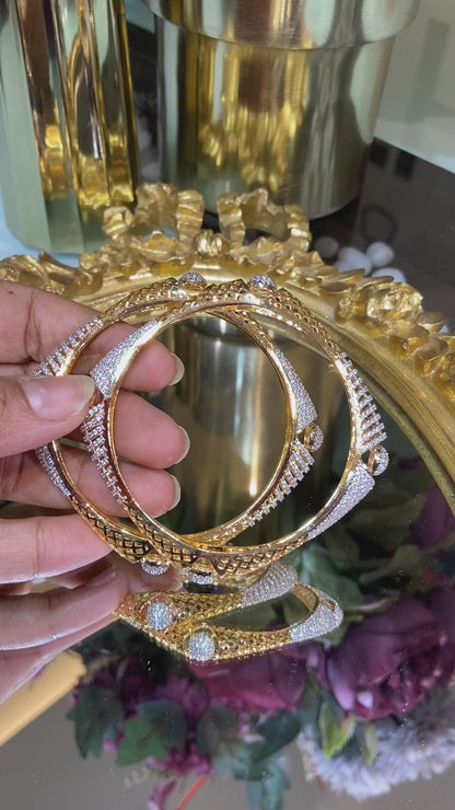 Square Diamond Bangles (Without Lock) 🪄
