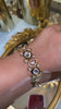 Enamel Kundan Tennis Bracelet (Single Piece)