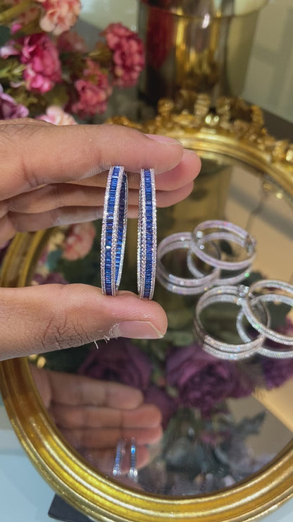 Colour Baguette hoops